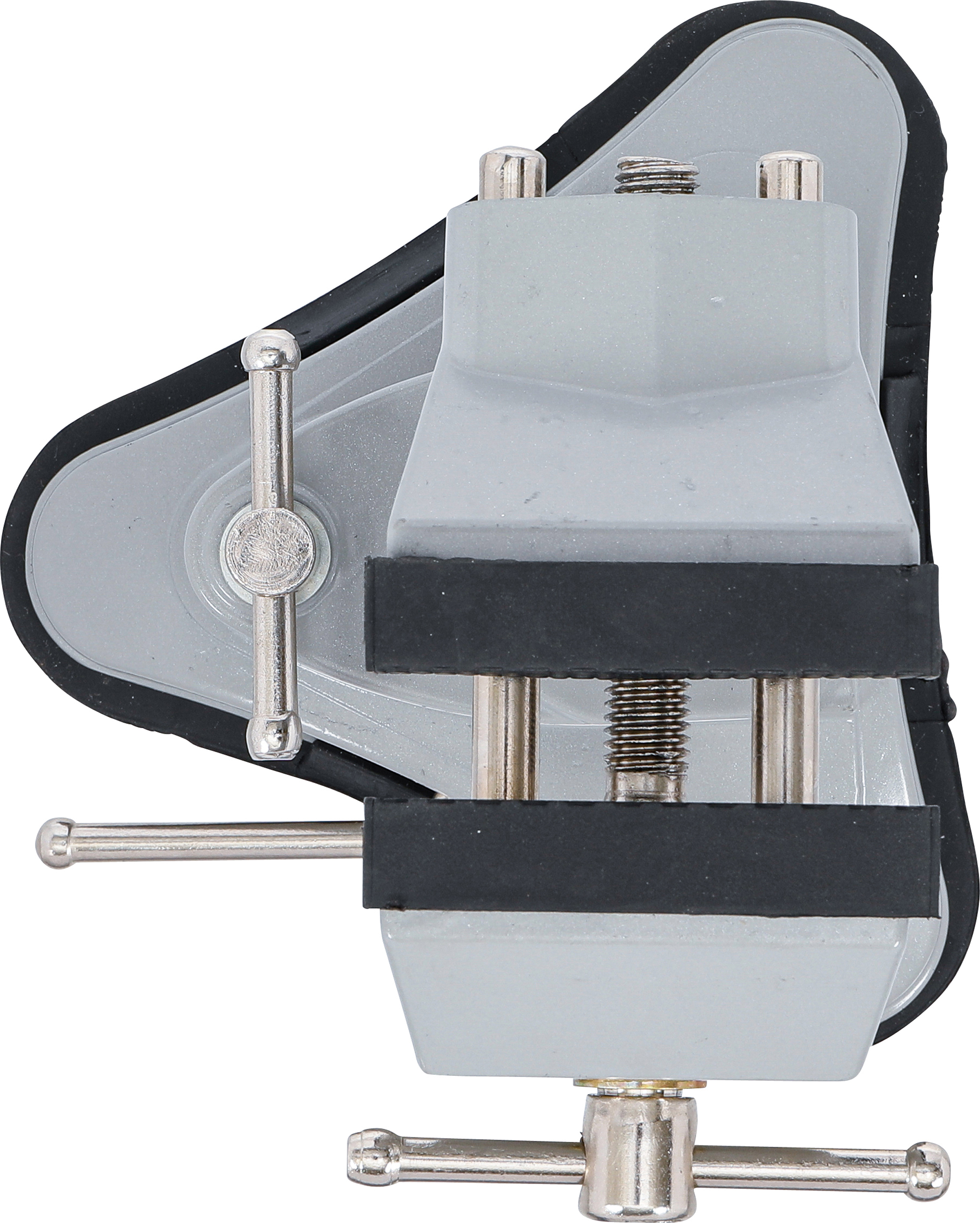 BGS Tisch-Schraubstock | schwenkbar | Backen 70 mm | mit Vakuum-Saugfuß