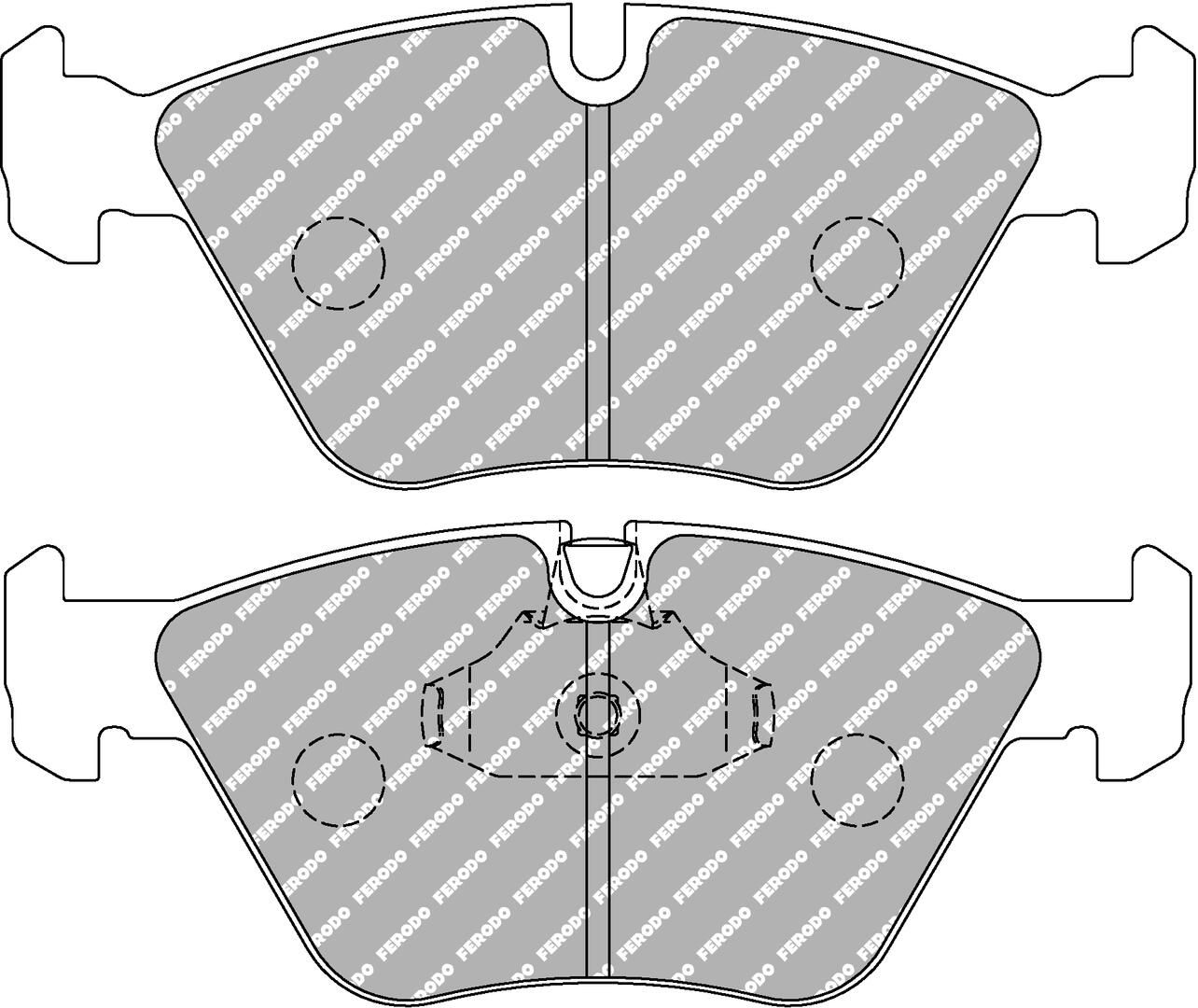 Bremsbelagsatz, Scheibenbremse