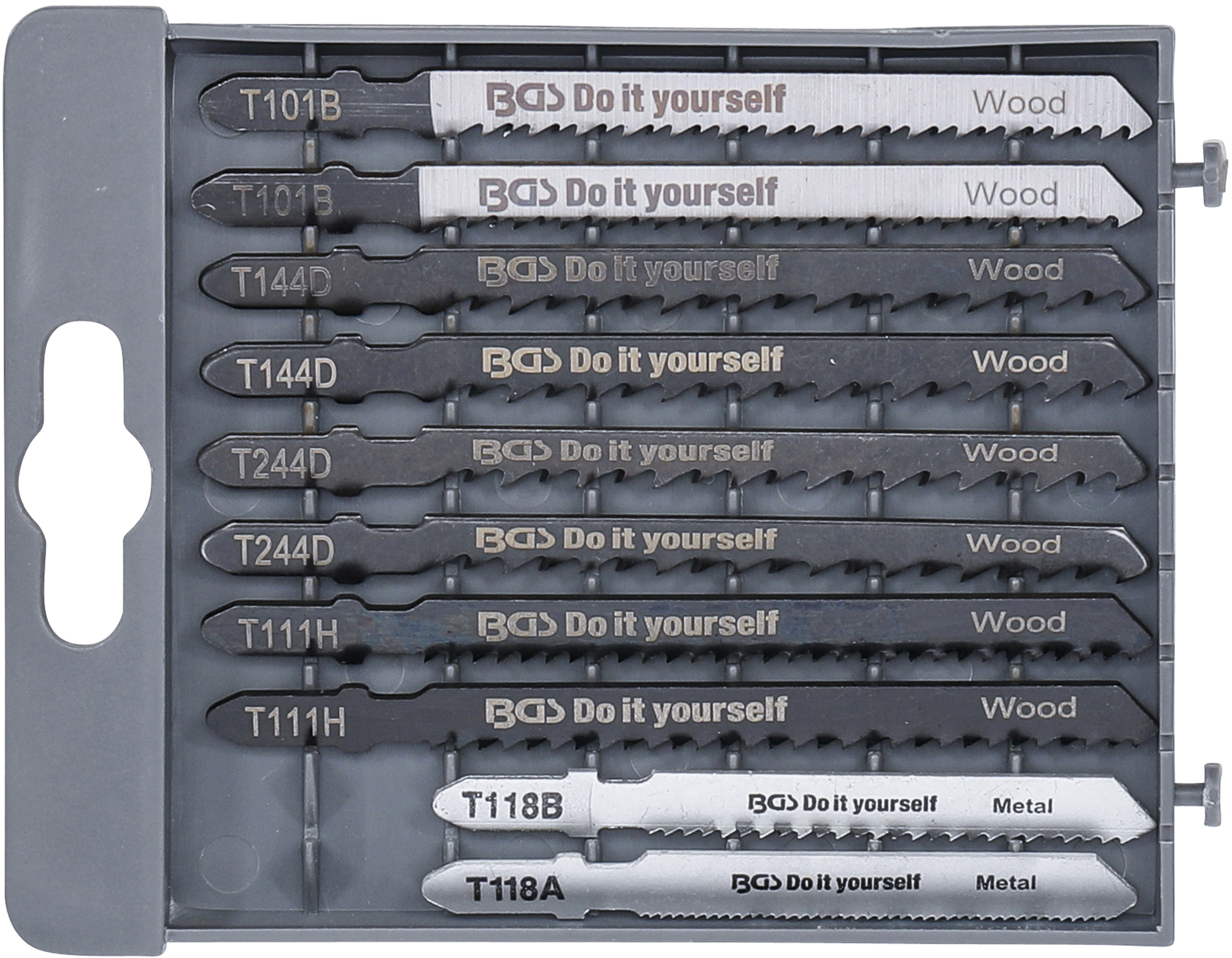 BGS Stichsägeblatt-Satz | 10-tlg.