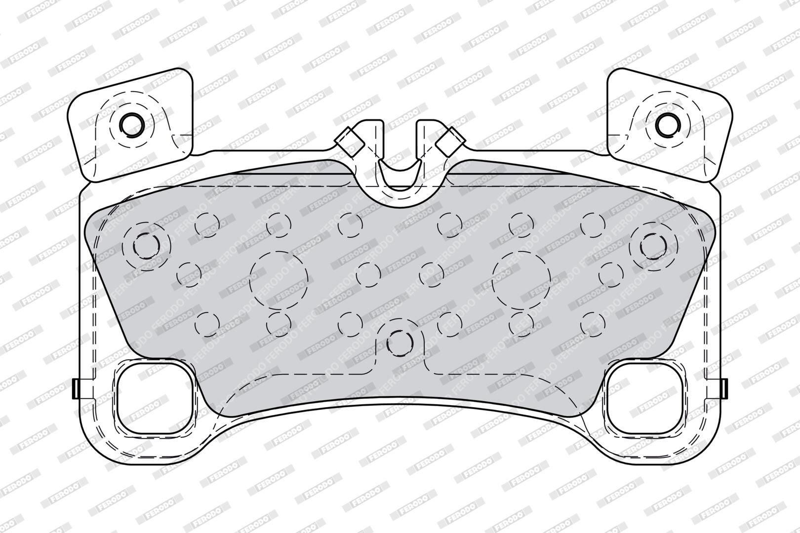 Bremsbelagsatz, Scheibenbremse