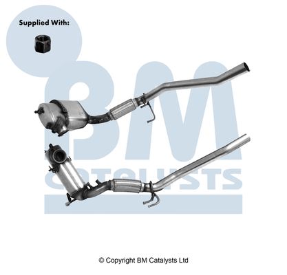 Ruß-/Partikelfilter, Abgasanlage