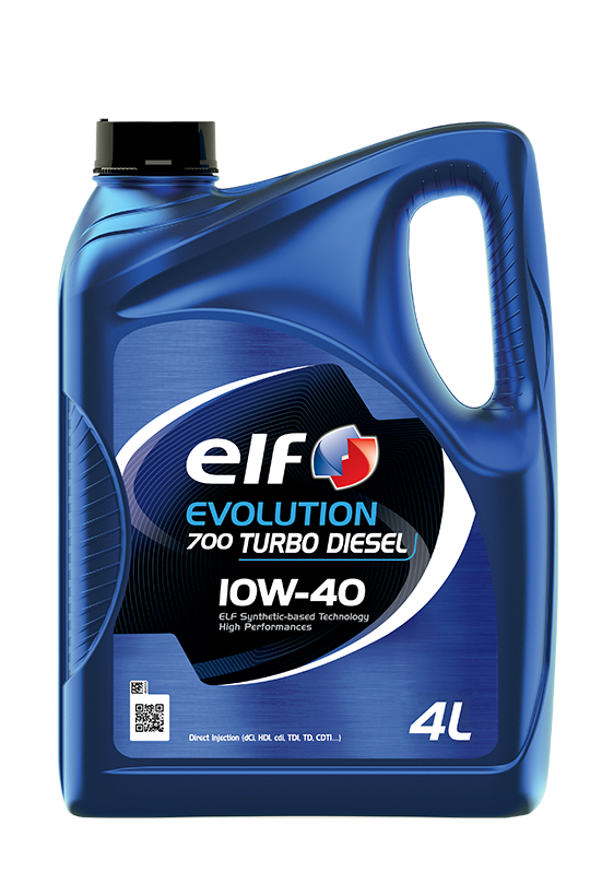 10W-40 Elf Evolution 700 Turbo Diesel Motoröl 5 Liter