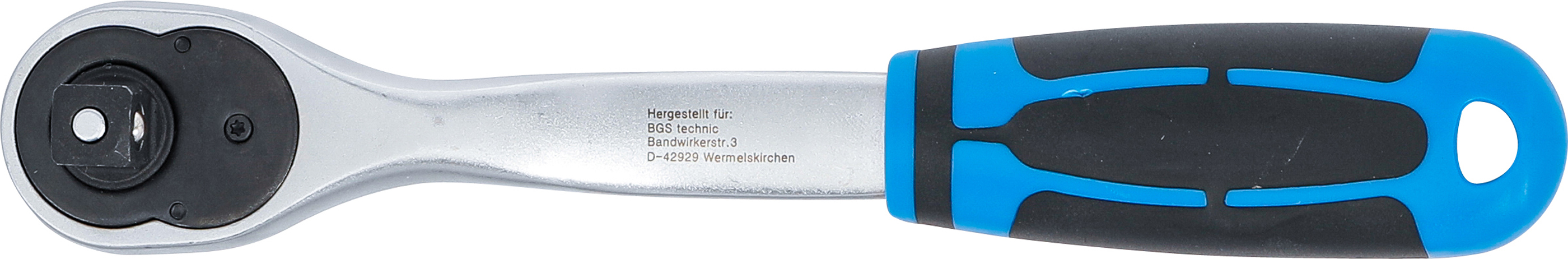 BGS Umschaltknarre | feinverzahnt | Abtrieb Außenvierkant 12,5 mm (1/2")