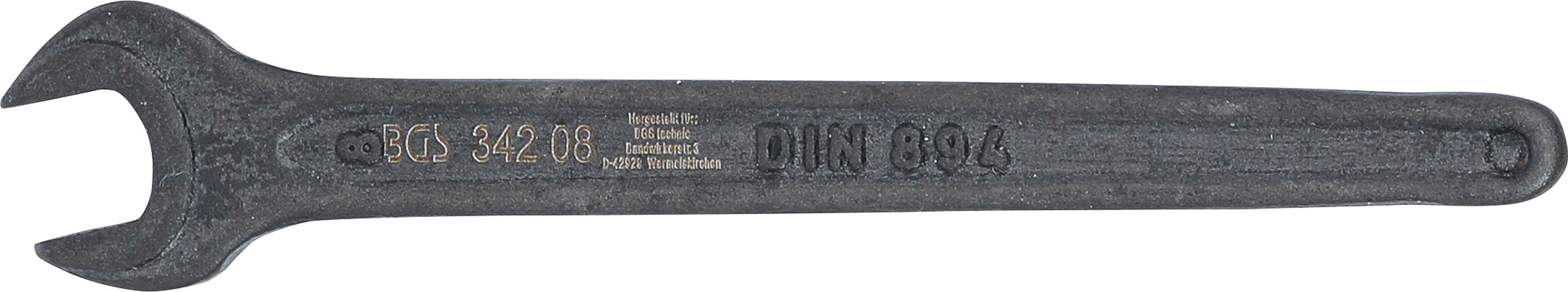 BGS Einmaulschlüssel | DIN 894 | SW 8 mm
