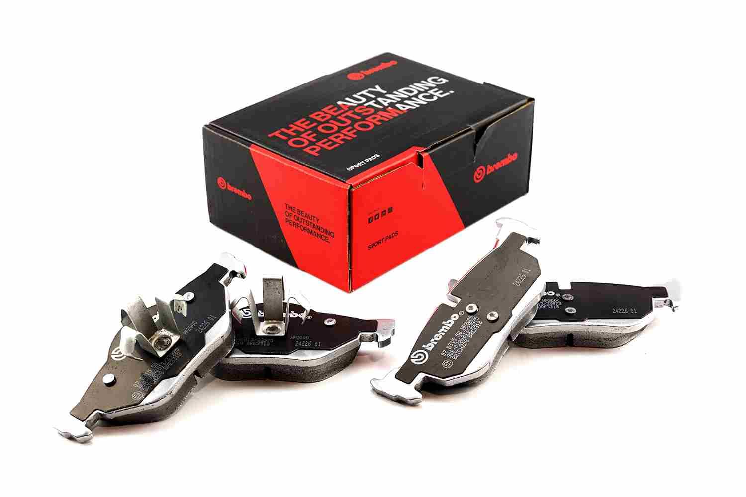 Hochleistungs-Bremsbelagsatz