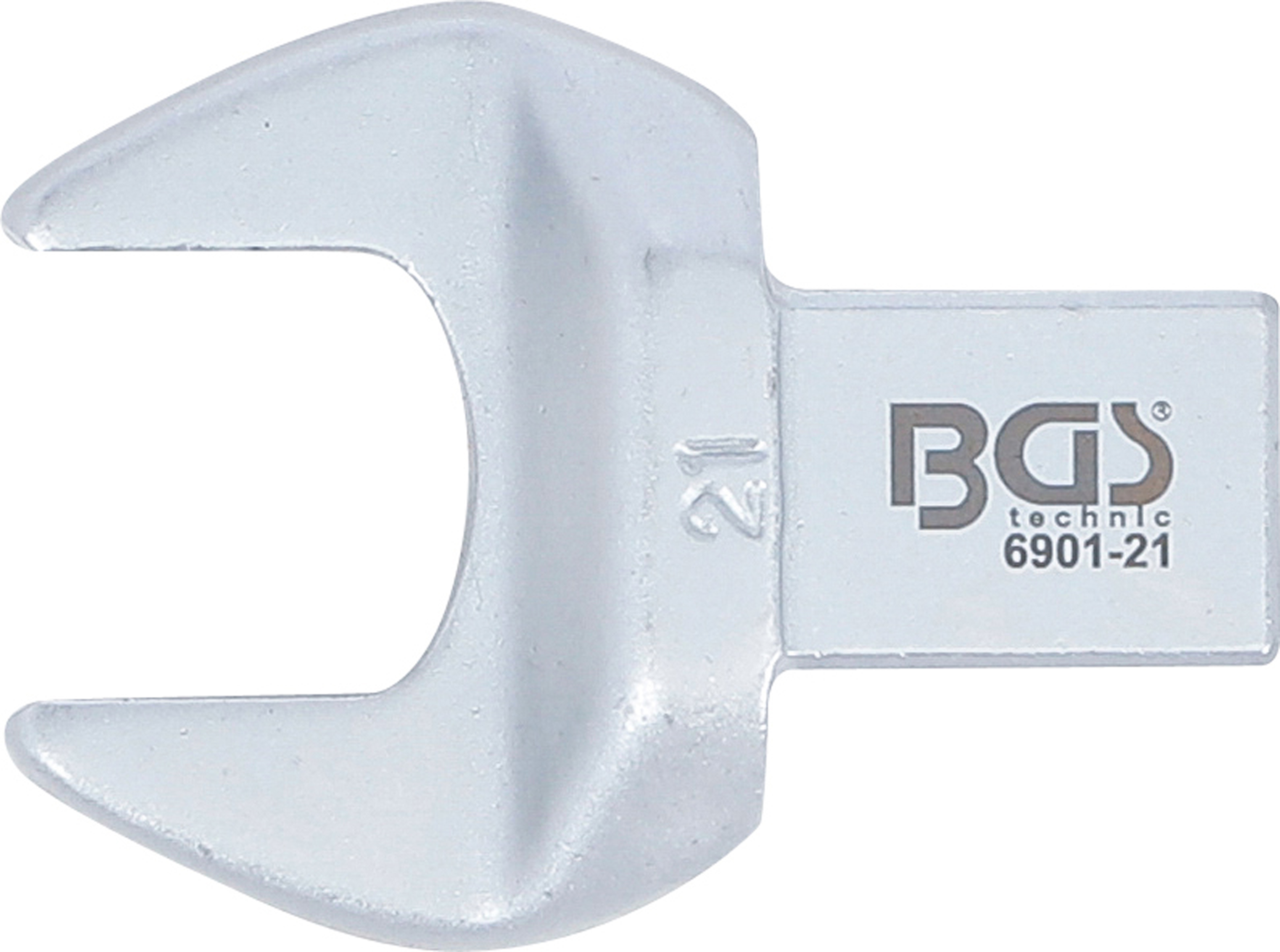BGS Einsteck-Maulschlüssel | 21 mm | Aufnahme 14 x 18 mm BGS Einsteck-Maulschlüssel | 21 mm | Aufnahme 14 x 18 mm