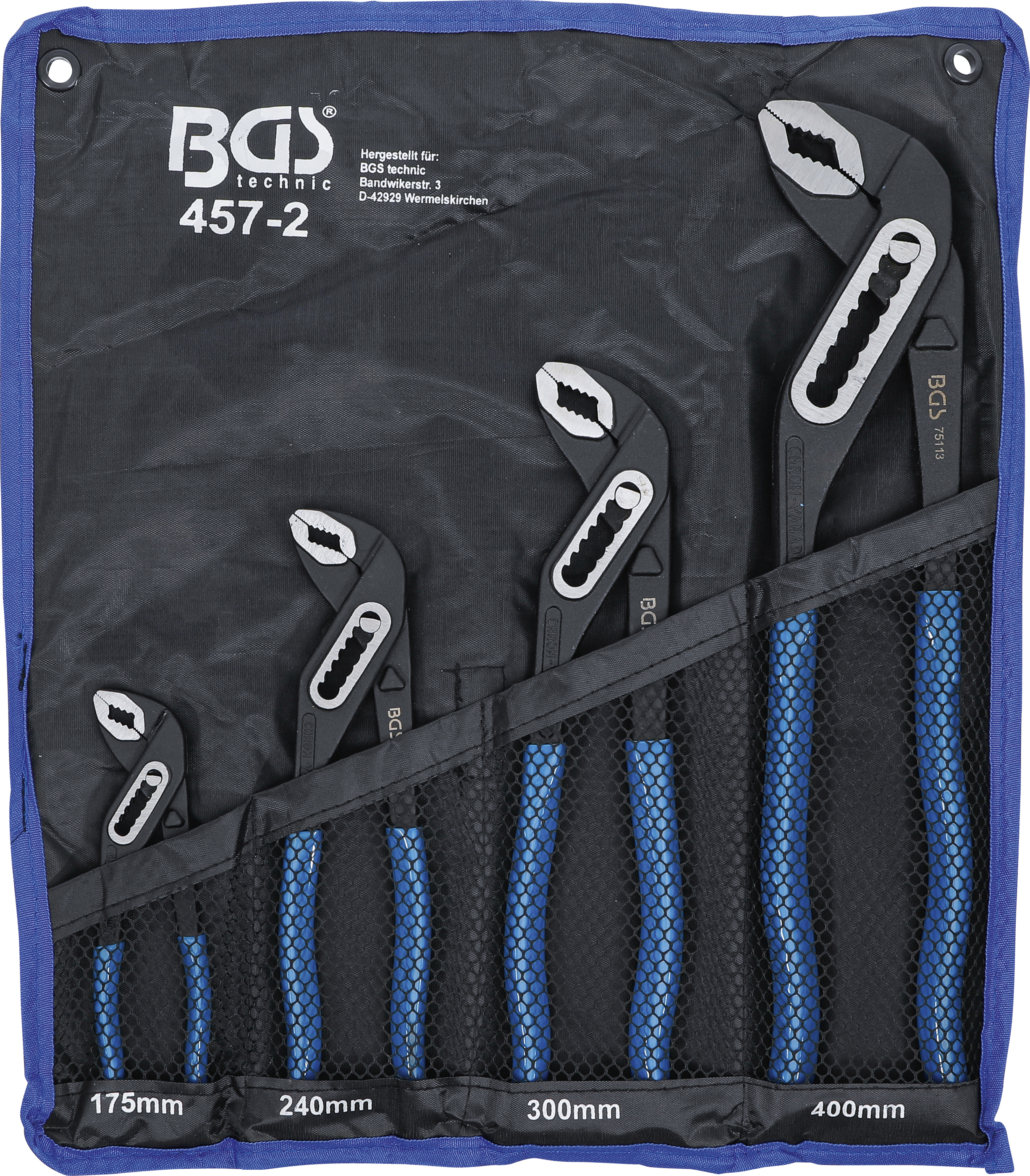 BGS Wasserpumpenzangen-Satz | 4-tlg.