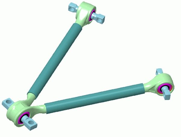 Lenker, Radaufhängung