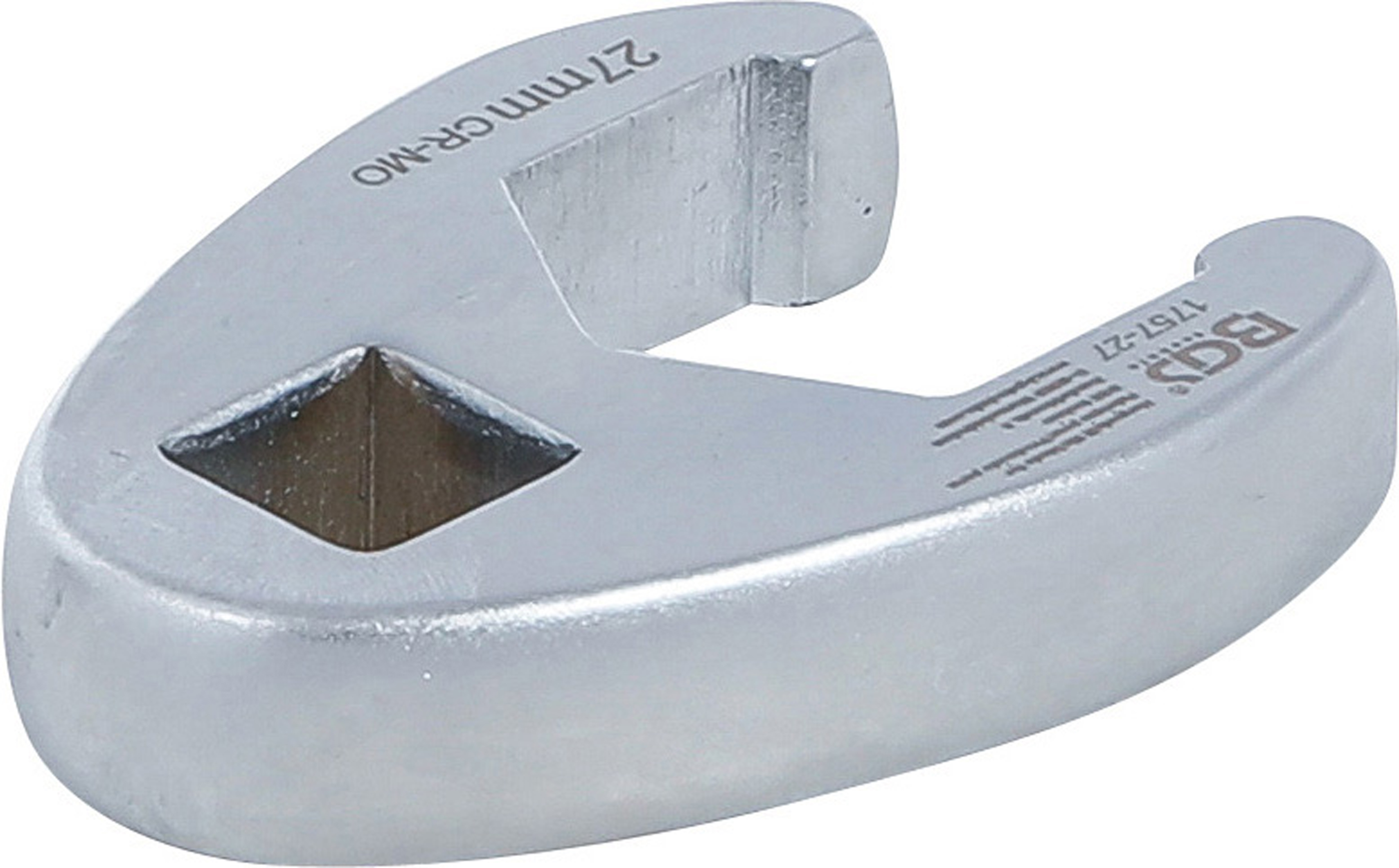 BGS Hahnenfußschlüssel | Antrieb Innenvierkant 12,5 mm (1/2") | SW 27 mm