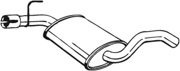 Mittelschalldämpfer