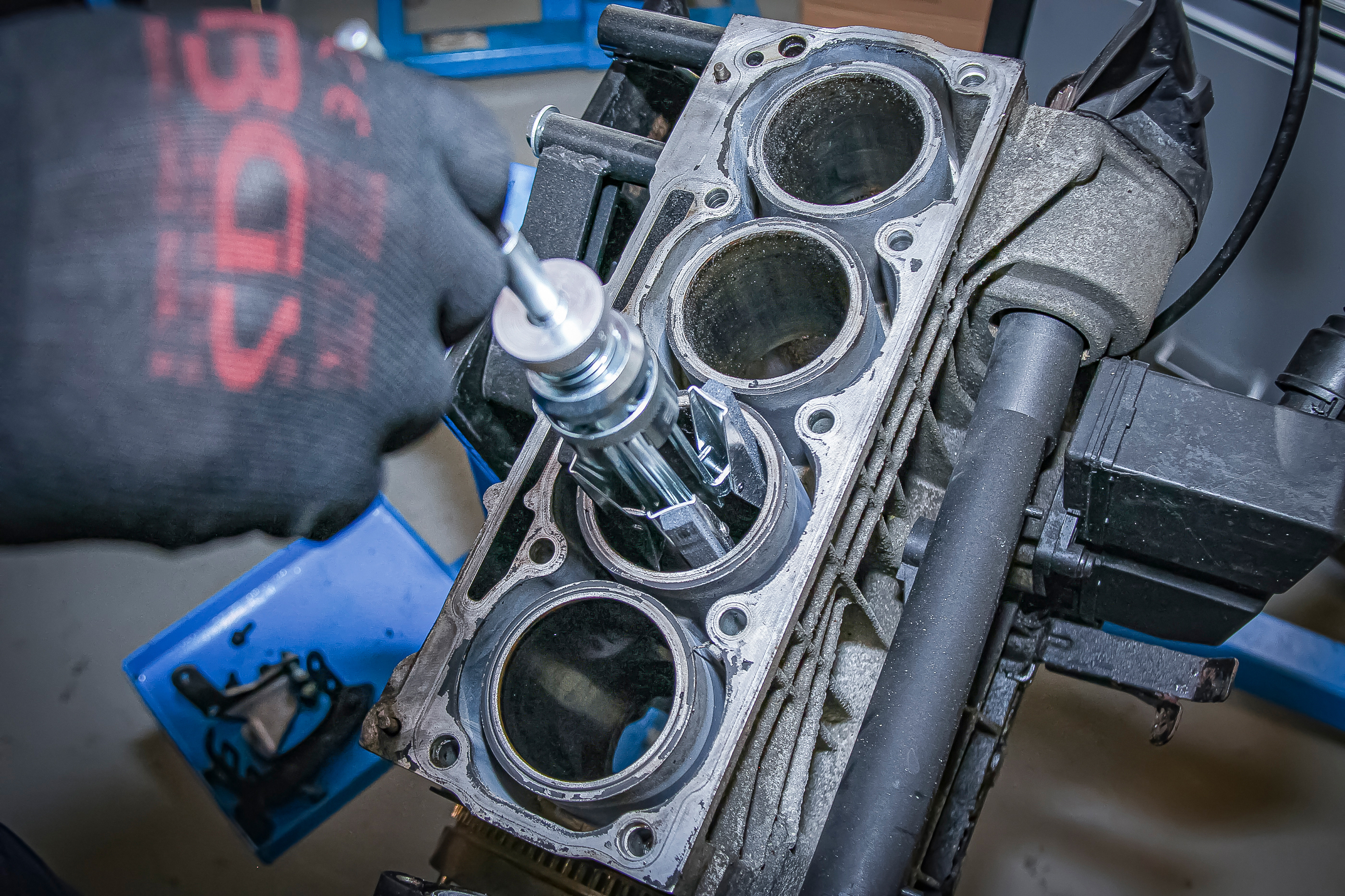 BGS Ersatzbacken für Honwerkzeug Art. 1157 | Backen 100 mm | K 280 | 3-tlg.