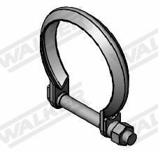 Klemmstück, Abgasanlage