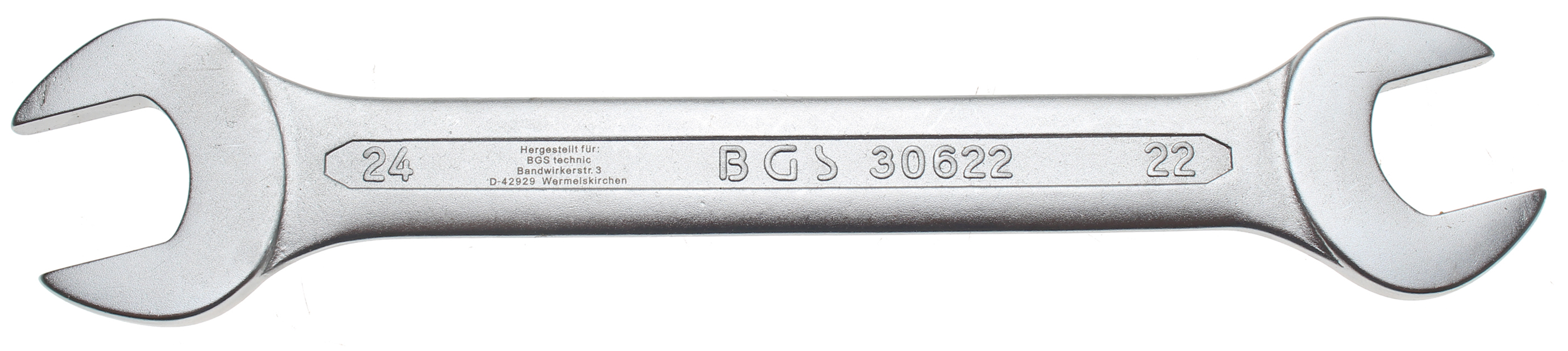 BGS Doppel-Maulschlüssel | SW 22 x 24 mm