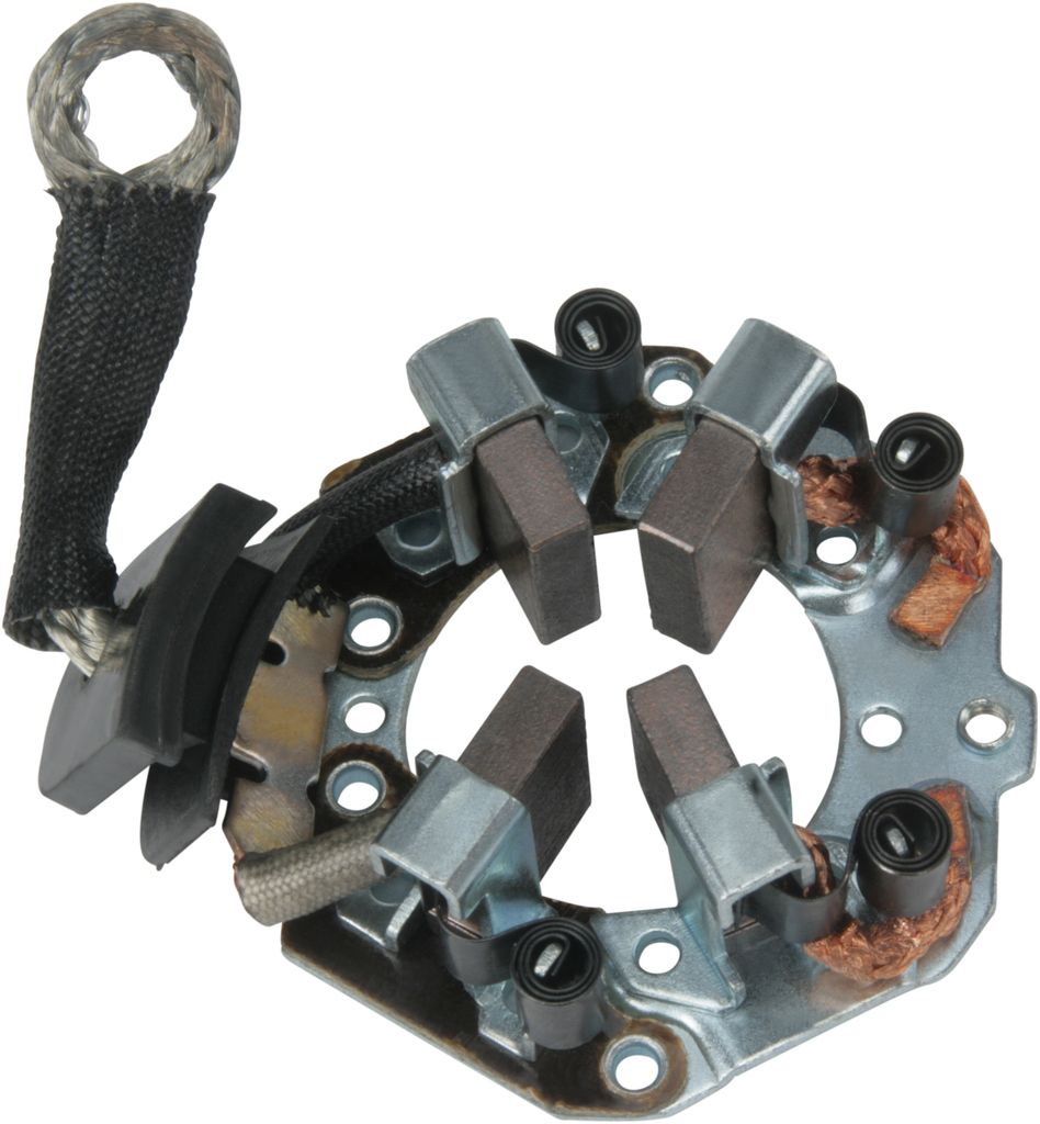 Halter, Kohlebürsten