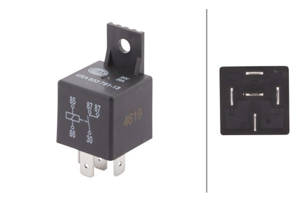 Relais, Arbeitsstrom