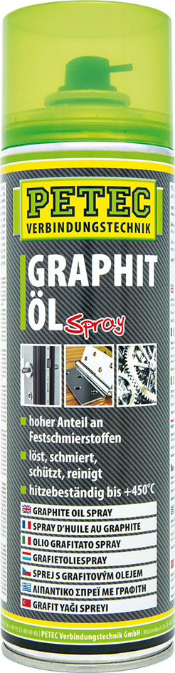 Petec Graphitöl Spray 500 ml