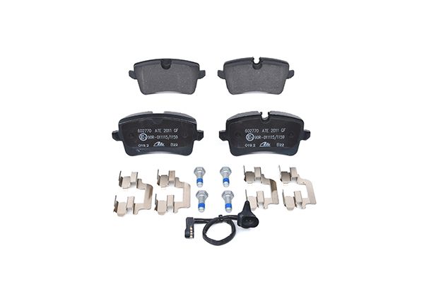 Bremsbelagsatz, Scheibenbremse