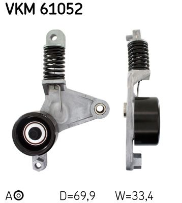 Riemenspanner, Keilrippenriemen