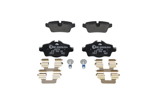 Bremsbelagsatz, Scheibenbremse