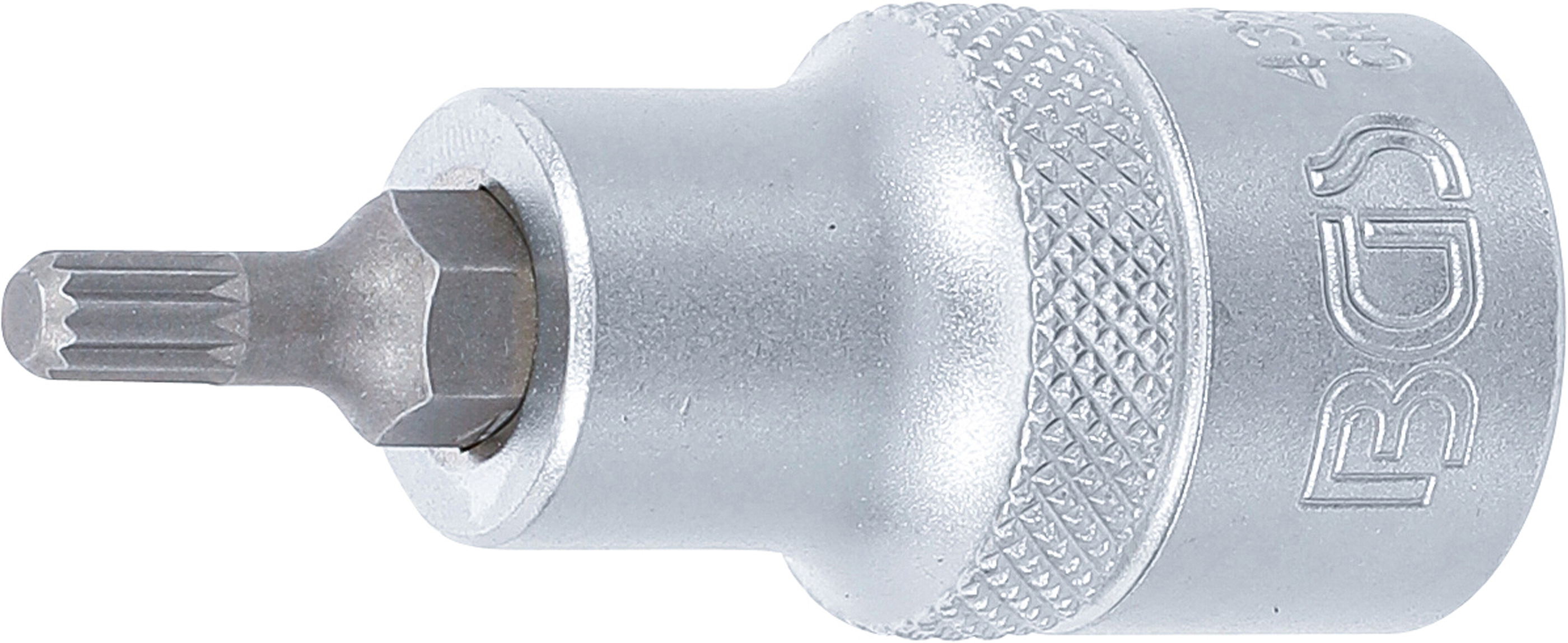BGS Bit-Einsatz | Antrieb Innenvierkant 12,5 mm (1/2") | Innenvielzahn (für XZN) M5
