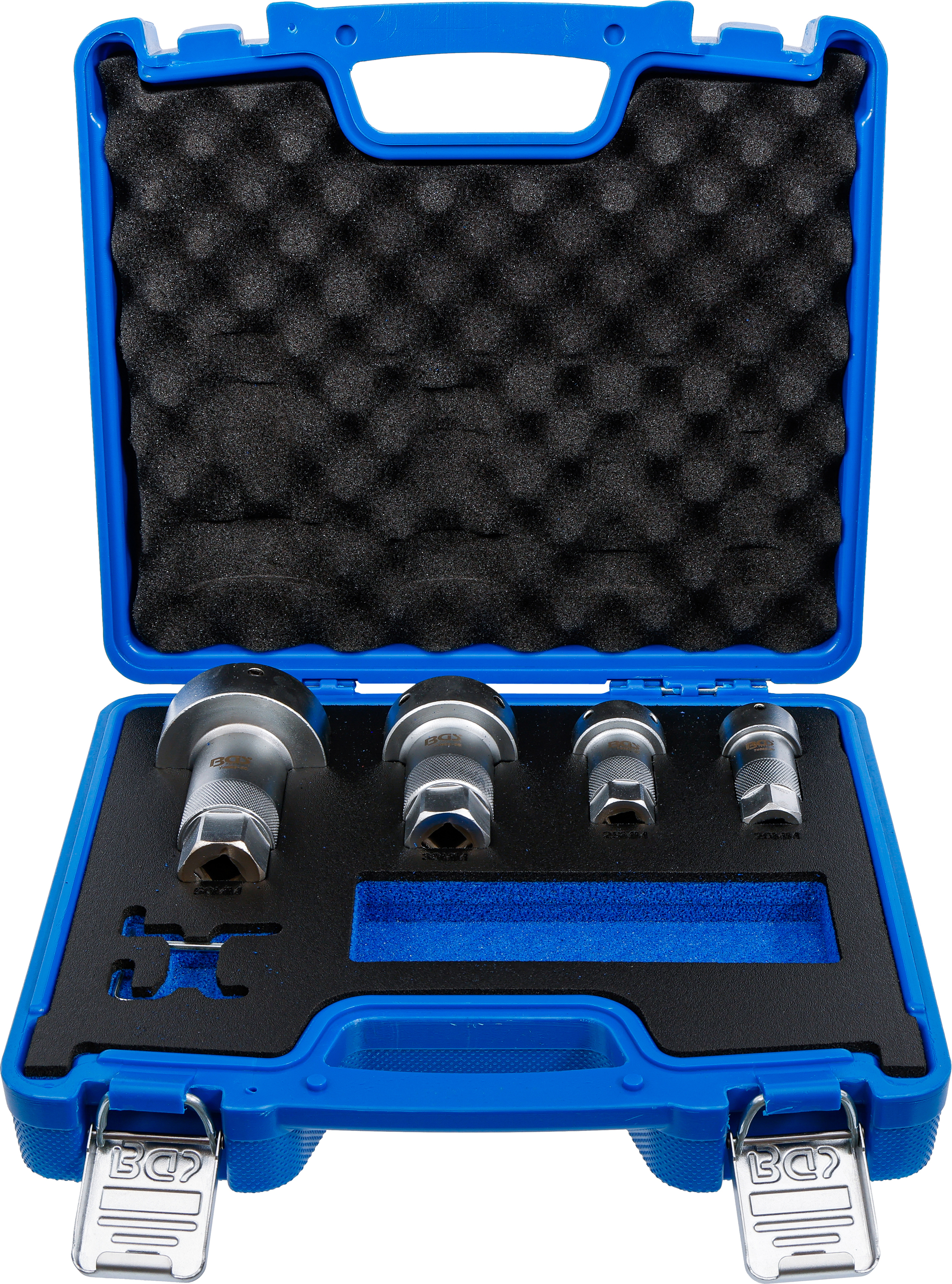 BGS Schneideisenhalter-Satz | Antrieb Innenvierkant 10 mm (3/8") / 12,5 mm (1/2") | 4-tlg.
