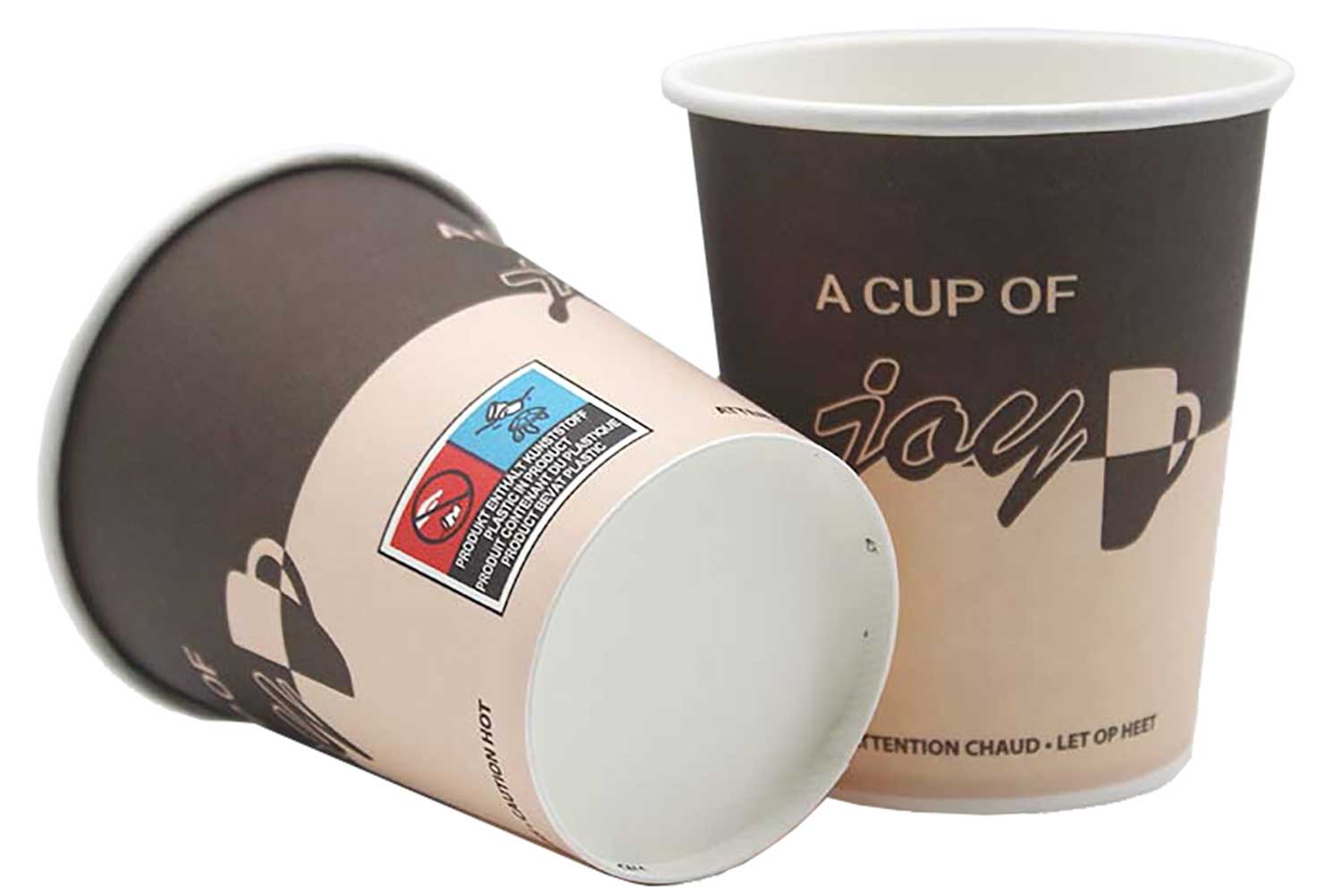 Coffee2Go Becher Cup of Joy 200 ml Kaffeebecher 50 Stk