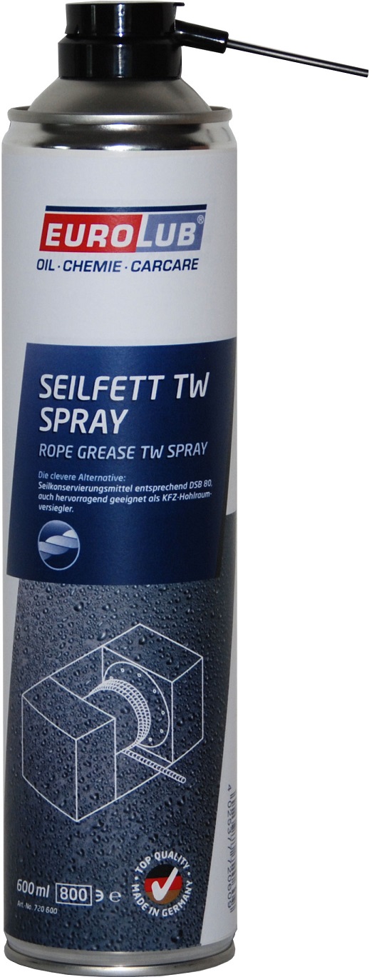 Eurolub Seilfett Spray Hohlraumversiegelung 600 ml