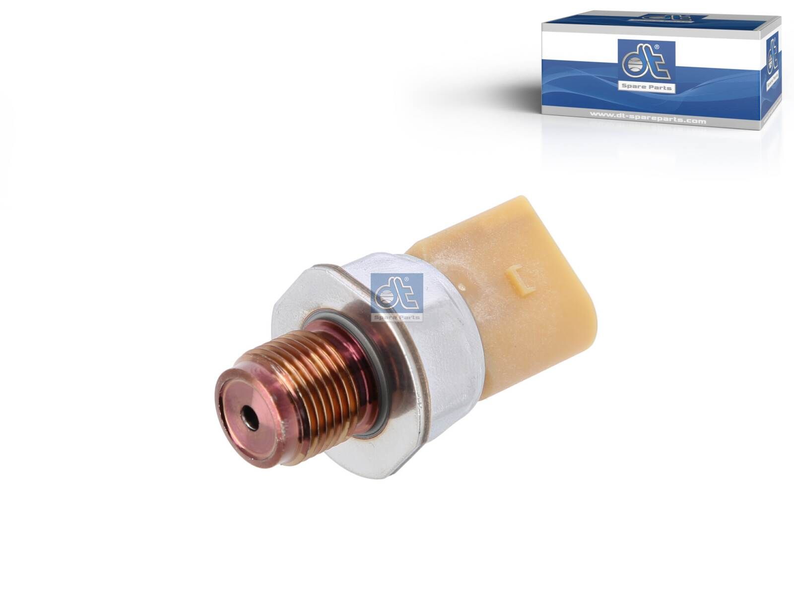 Sensor, Kraftstoffdruck “DT Spare Parts 03L 906 054 A , M18 x 1,5 , 2 Jahre Garantie ”
