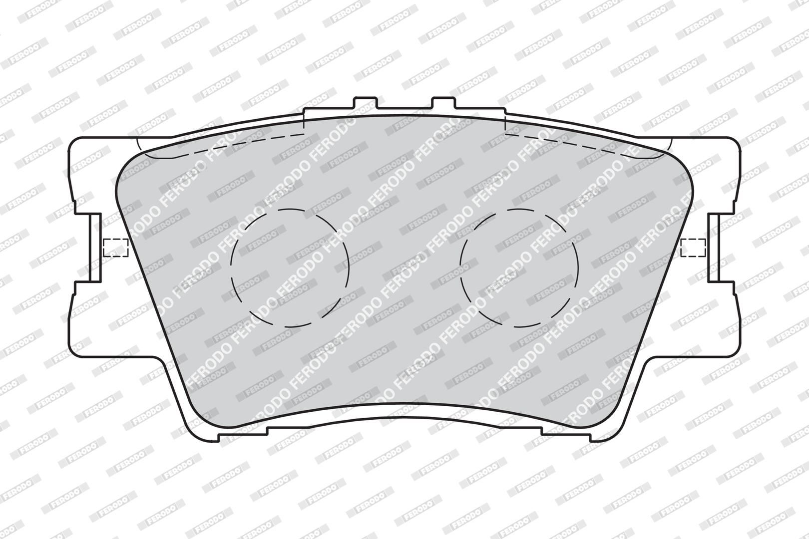 Bremsbelagsatz, Scheibenbremse