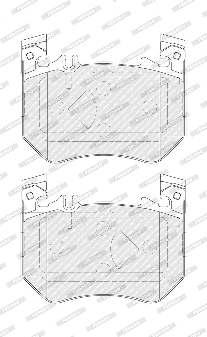 Bremsbelagsatz, Scheibenbremse