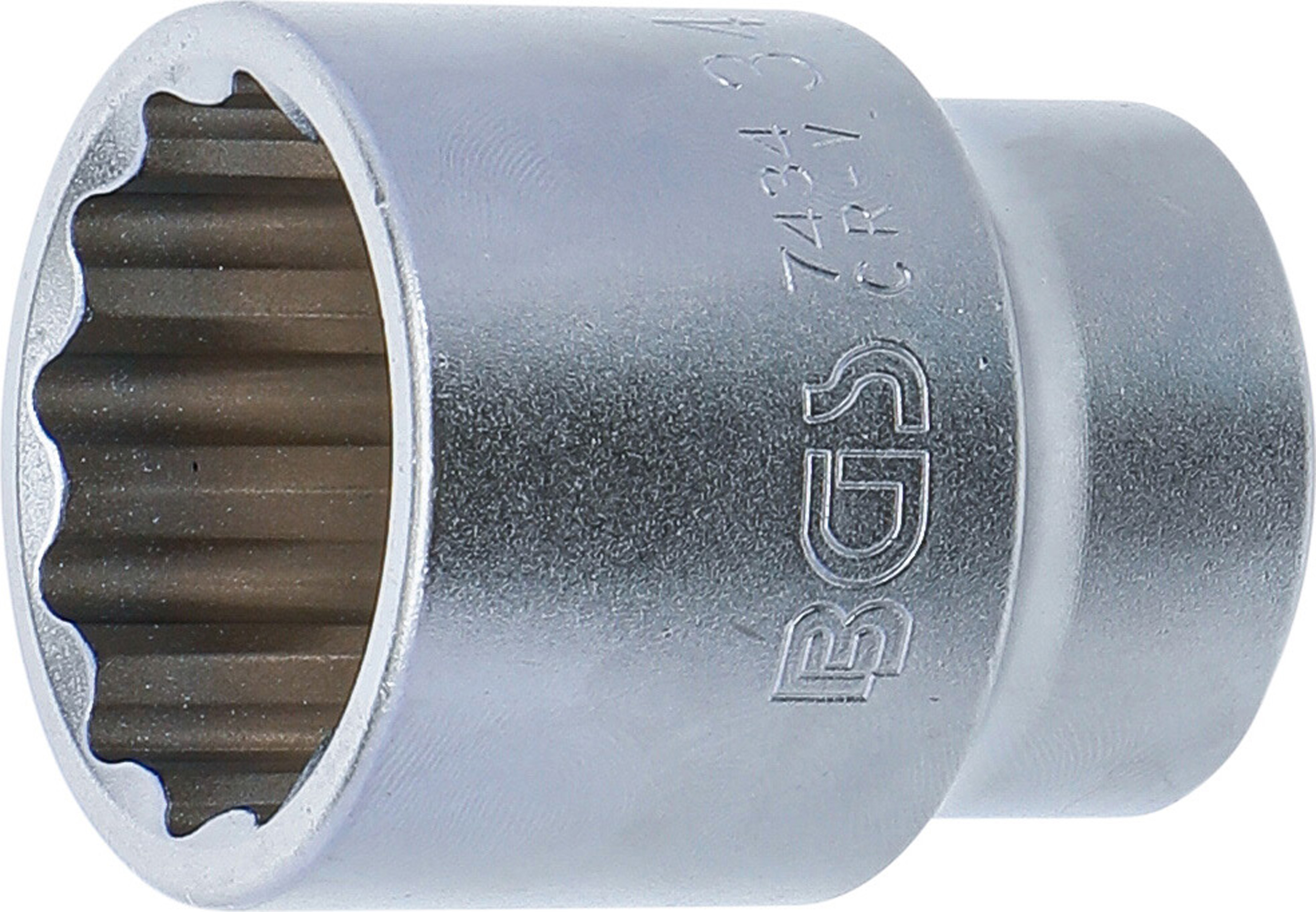 BGS Steckschlüssel-Einsatz Zwölfkant | Antrieb Innenvierkant 20 mm (3/4") | SW 34 mm