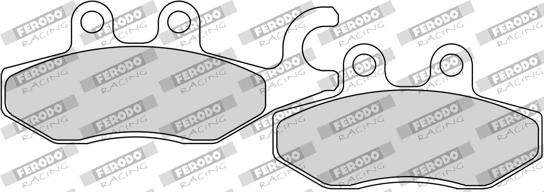 Bremsbelagsatz, Scheibenbremse