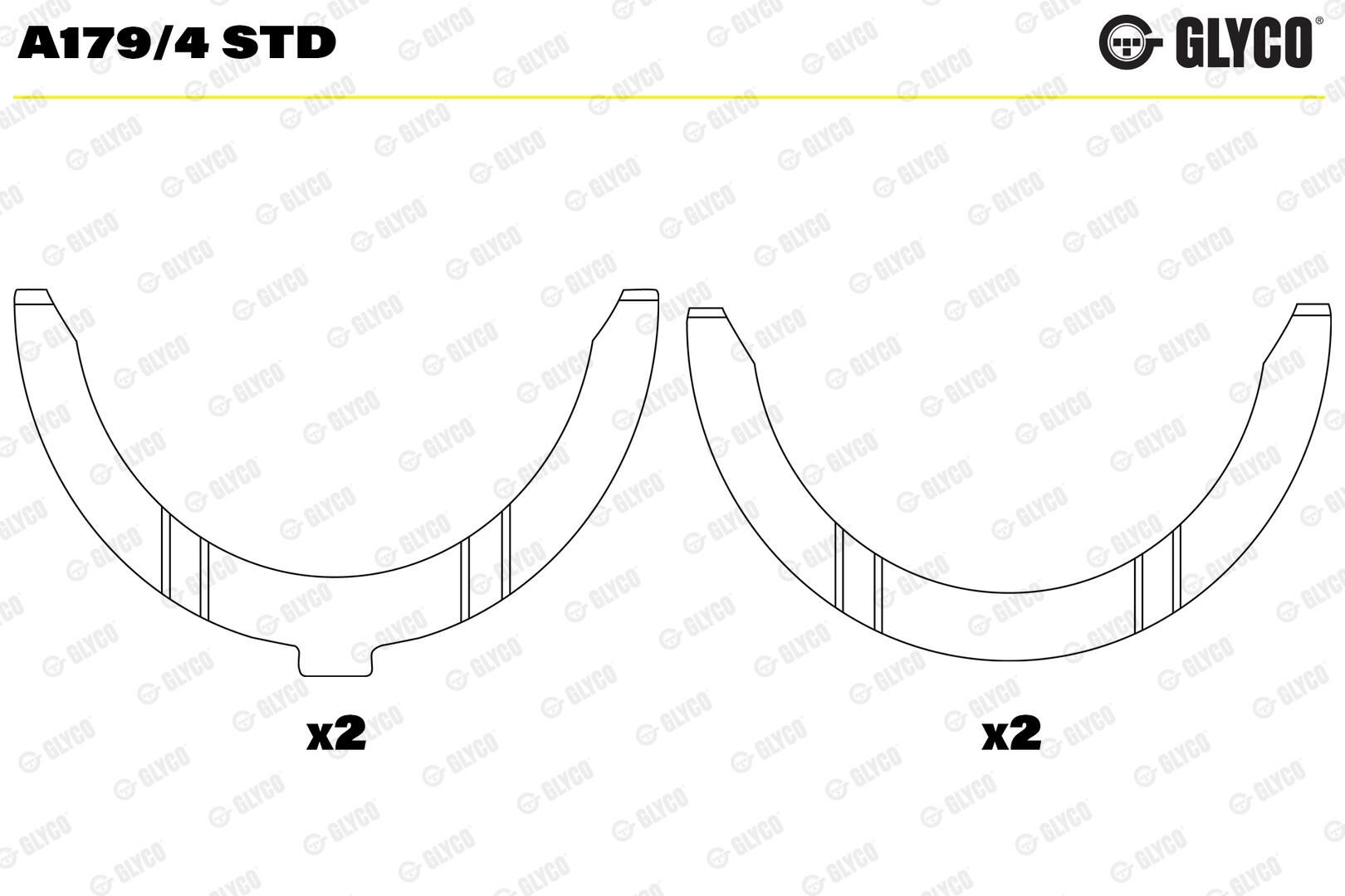 Distanzscheibe, Kurbelwelle