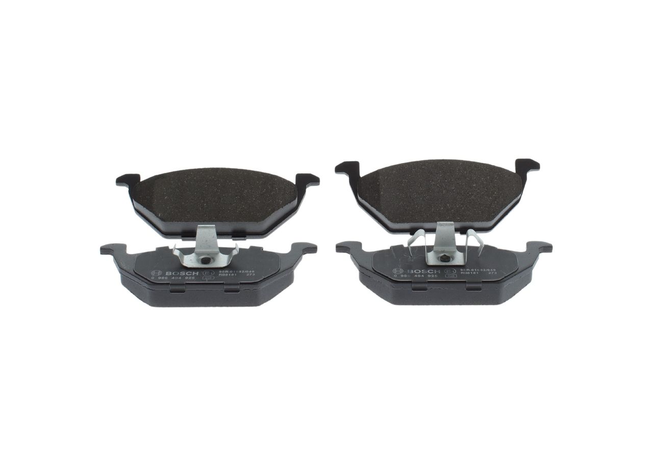 Bremsbelagsatz, Scheibenbremse