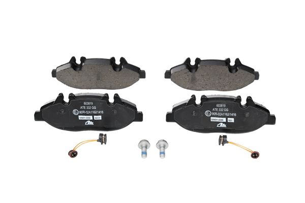 Bremsbelagsatz, Scheibenbremse