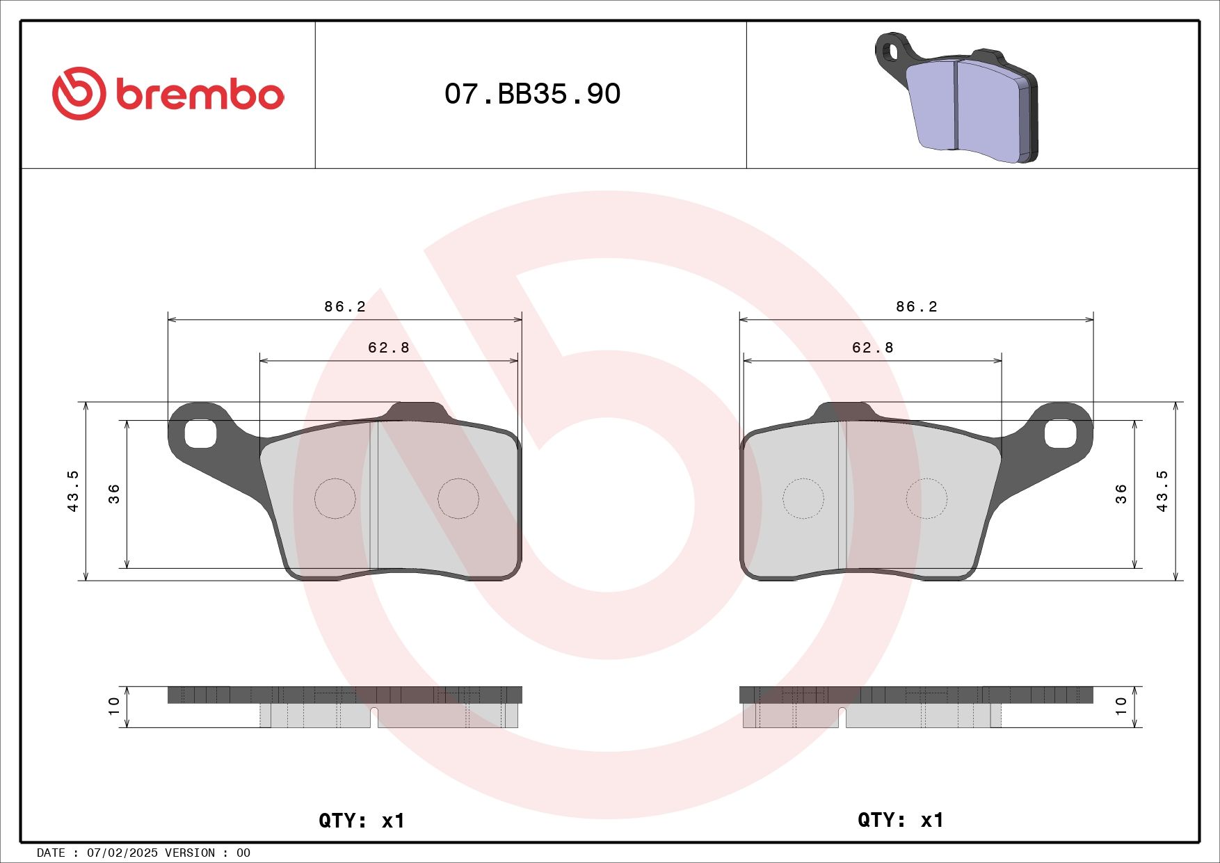 Bremsbelagsatz, Scheibenbremse