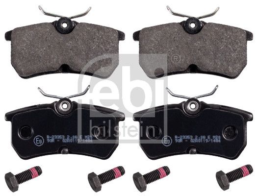 Bremsbelagsatz, Scheibenbremse