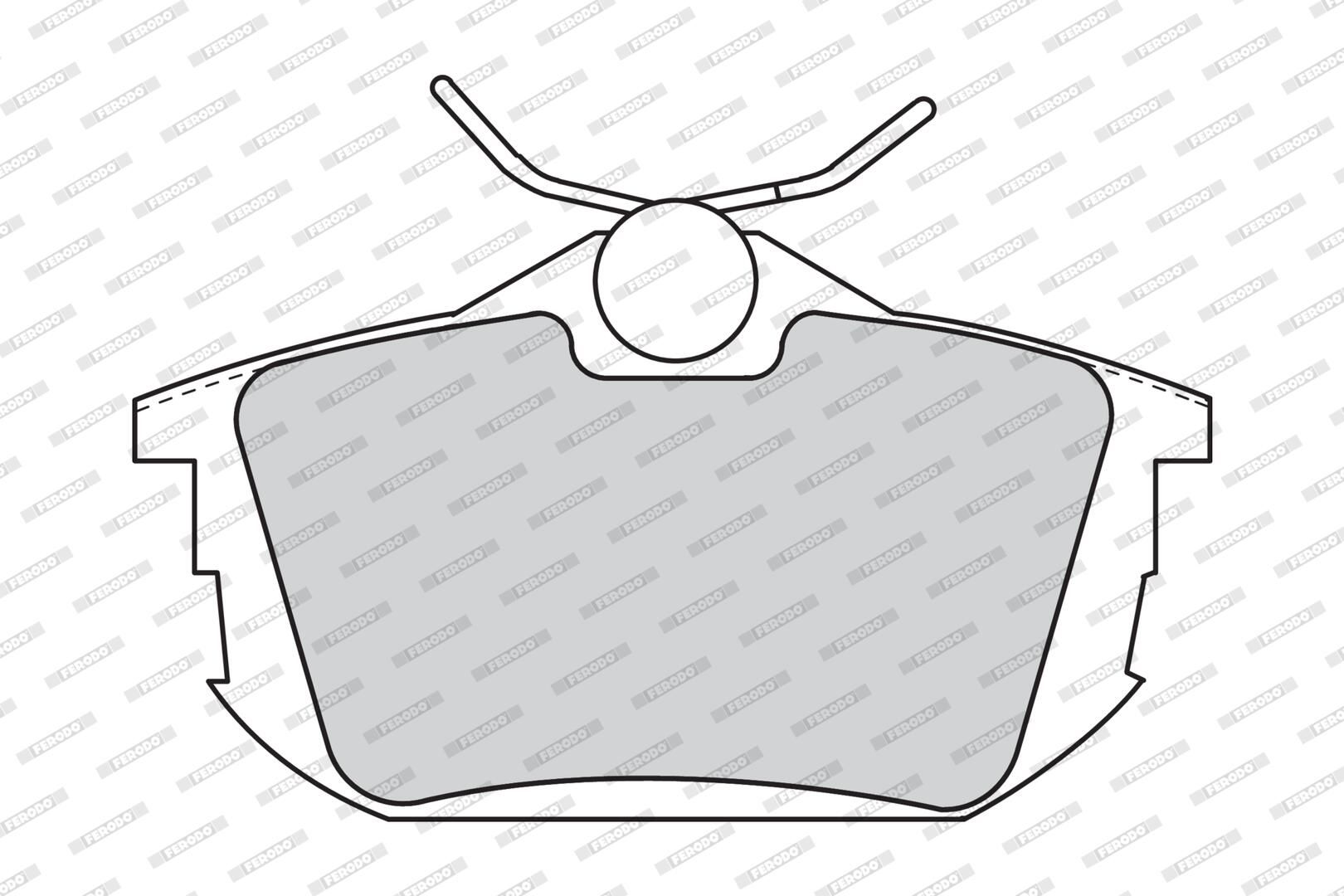 Bremsbelagsatz, Scheibenbremse