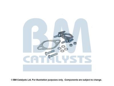 Montagesatz, Abgasrohr