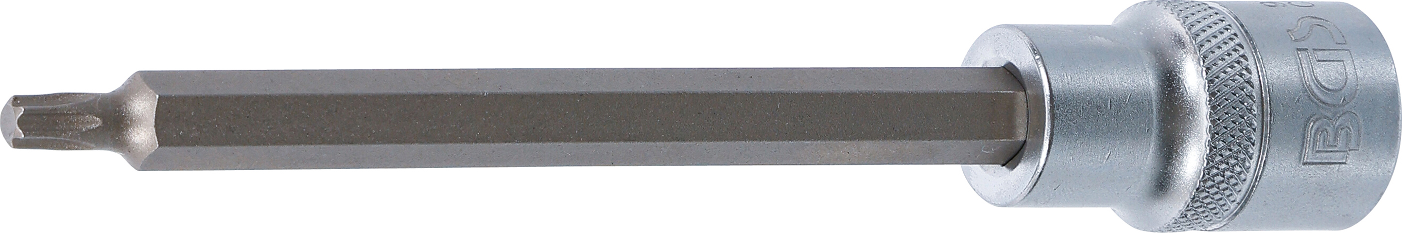 BGS Bit-Einsatz | Länge 140 mm | Antrieb Innenvierkant 12,5 mm (1/2") | T-Profil (für Torx) T27