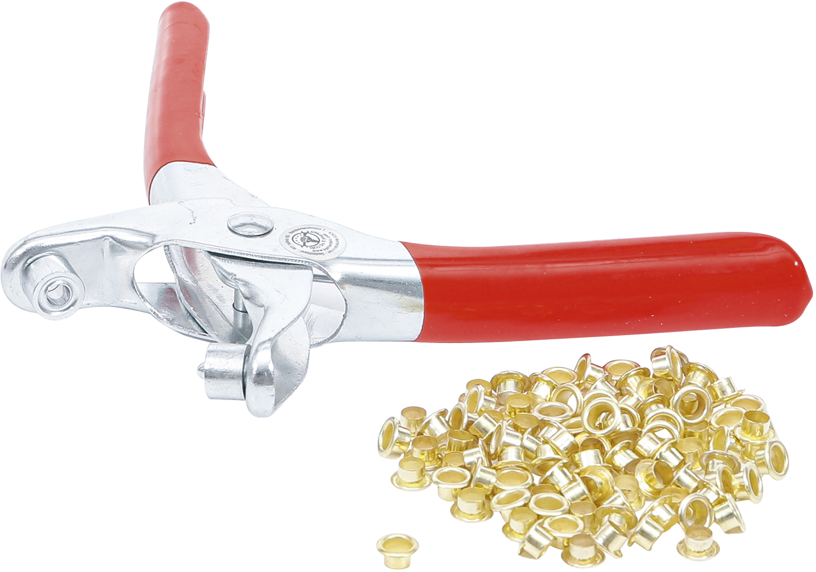 BGS Ösenzange mit 100 Rundösen | 4,5 mm