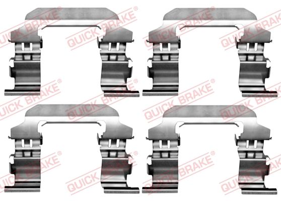 Zubehörsatz, Scheibenbremsbelag