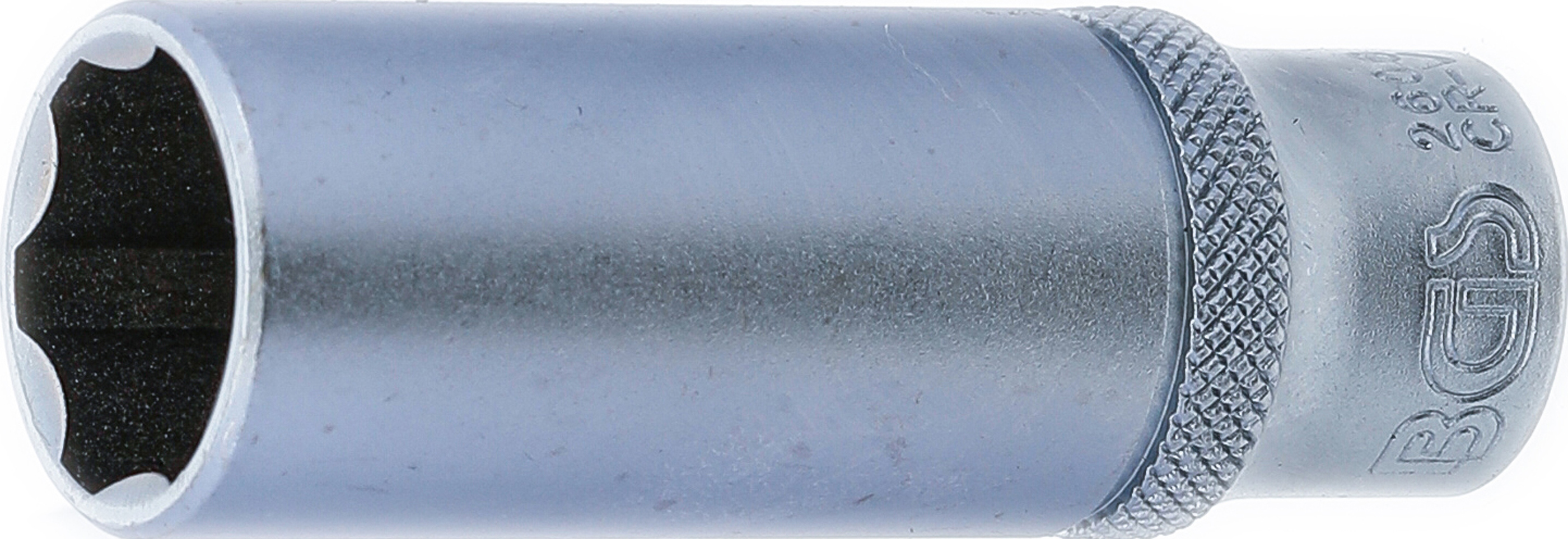 BGS Steckschlüssel-Einsatz Super Lock, tief | Antrieb Innenvierkant 10 mm (3/8") | SW 16 mm