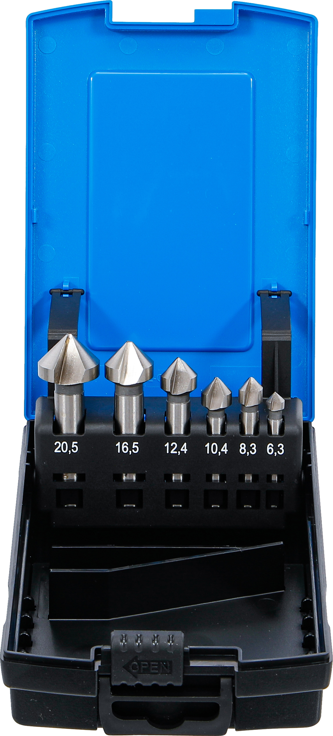 BGS Kegelsenker-Satz | HSS | DIN 335 Form C | 6-tlg.