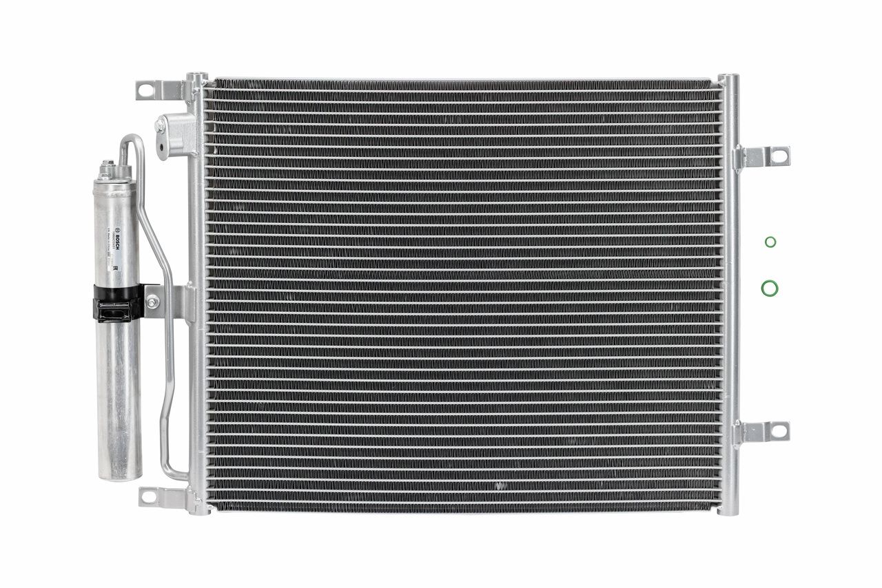 Kondensator, Klimaanlage “BOSCH 492 mm, 391 mm, 16 mm”