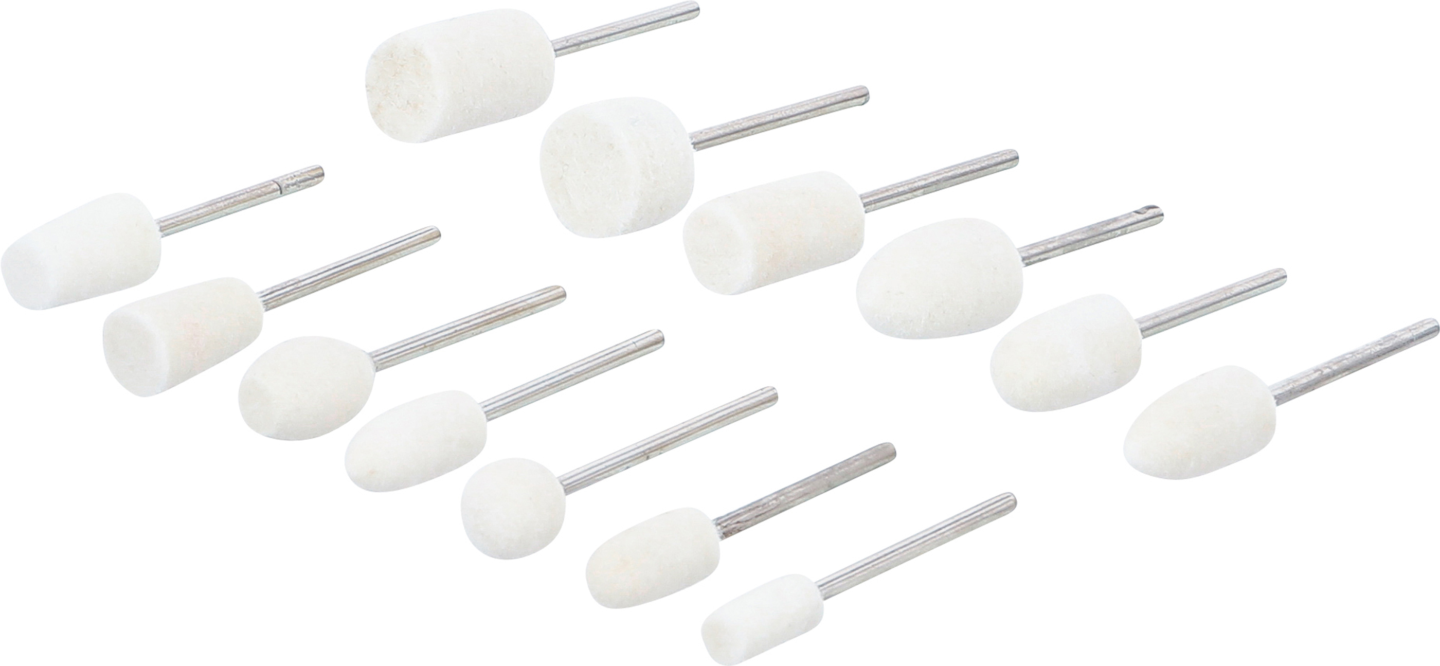 BGS Polierköpfe-Sortiment | 13-tlg.