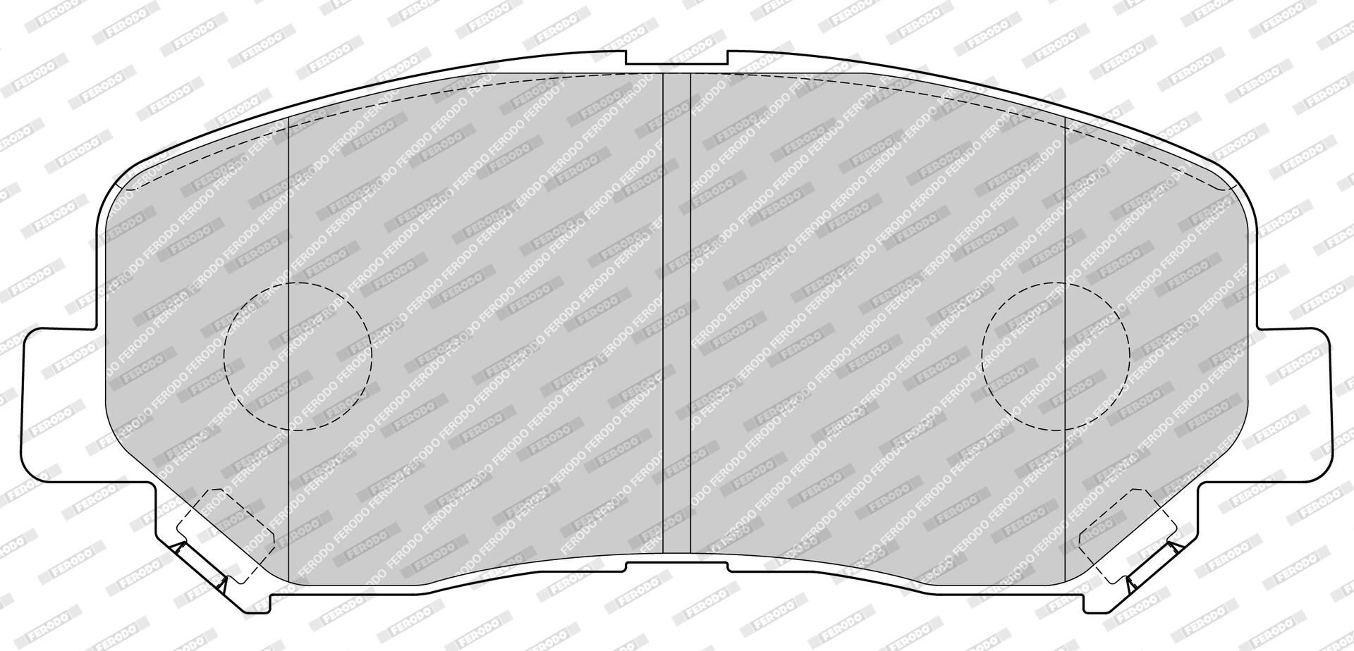 Bremsbelagsatz, Scheibenbremse