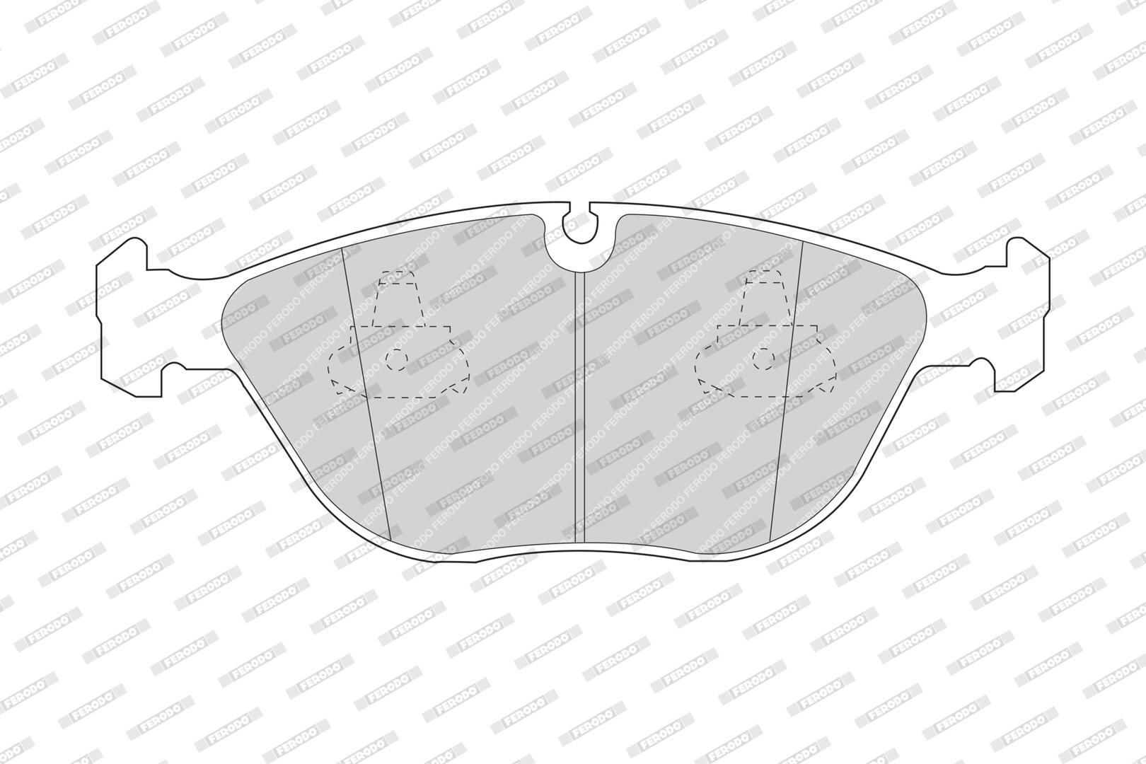 Bremsbelagsatz, Scheibenbremse