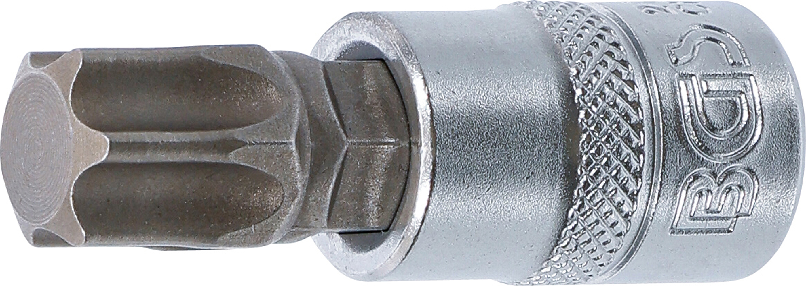 BGS Bit-Einsatz | Antrieb Innenvierkant 10 mm (3/8") | T-Profil (für Torx) T60