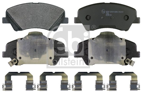 Bremsbelagsatz, Scheibenbremse FE170635 “FEBI BILSTEIN 132,7 mm, 58,1 mm”